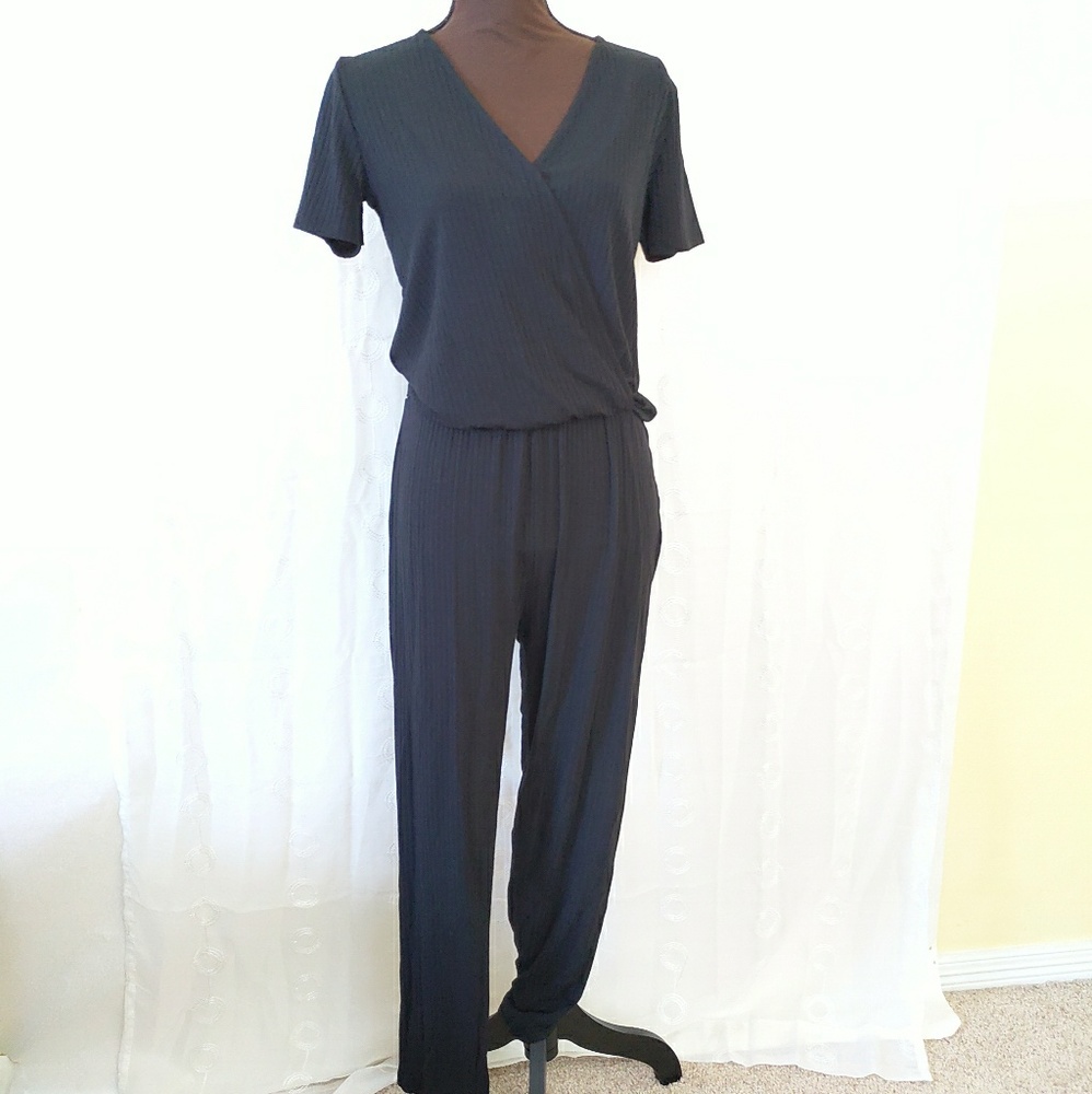 Zara Trafaluc Black Jumpsuit - Picture 7 of 7